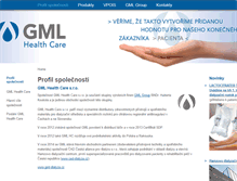 Tablet Screenshot of gml-dialyza.cz